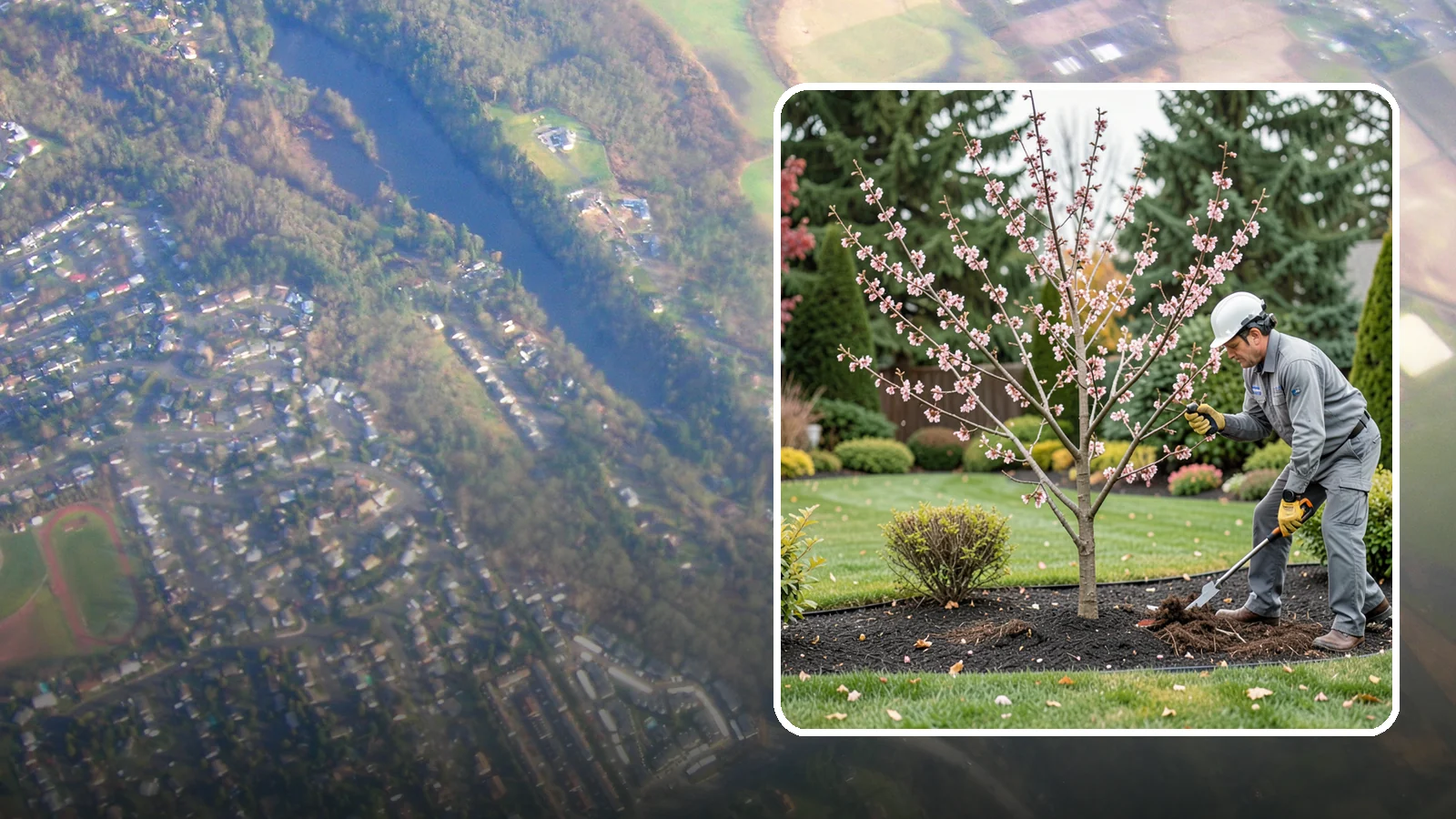 Flowering Cherry Pruning in Algona, King County, WA - Gentle pruning for ornamental flowering cherries that protects the spring show and tree health.