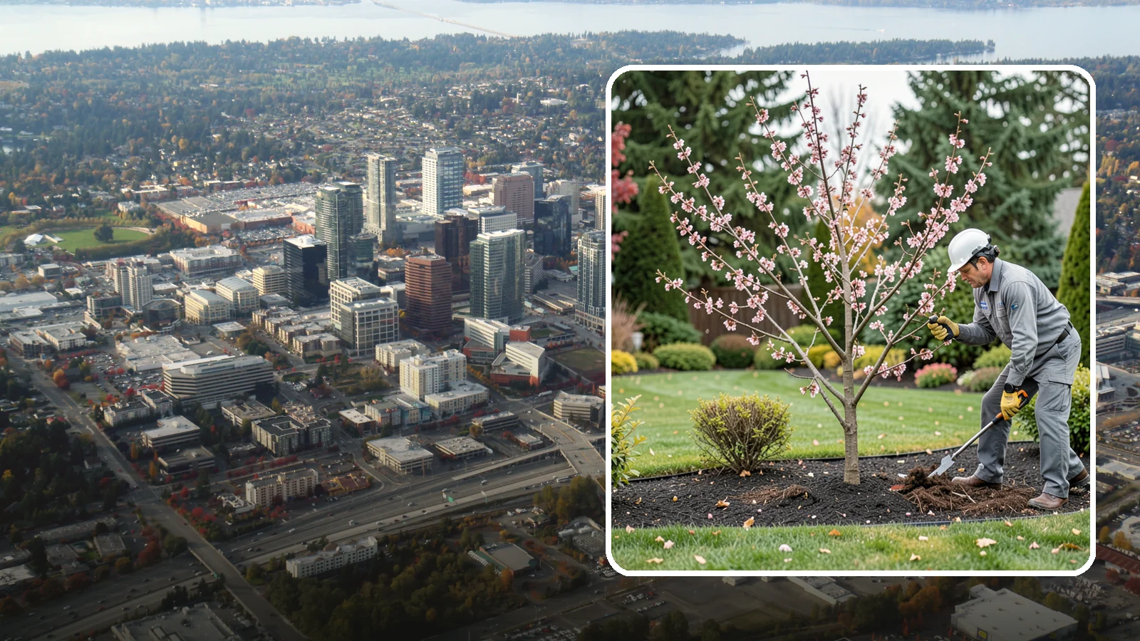 Flowering Cherry Pruning in Bellevue, King County, WA - Gentle pruning for ornamental flowering cherries that protects the spring show and tree health.