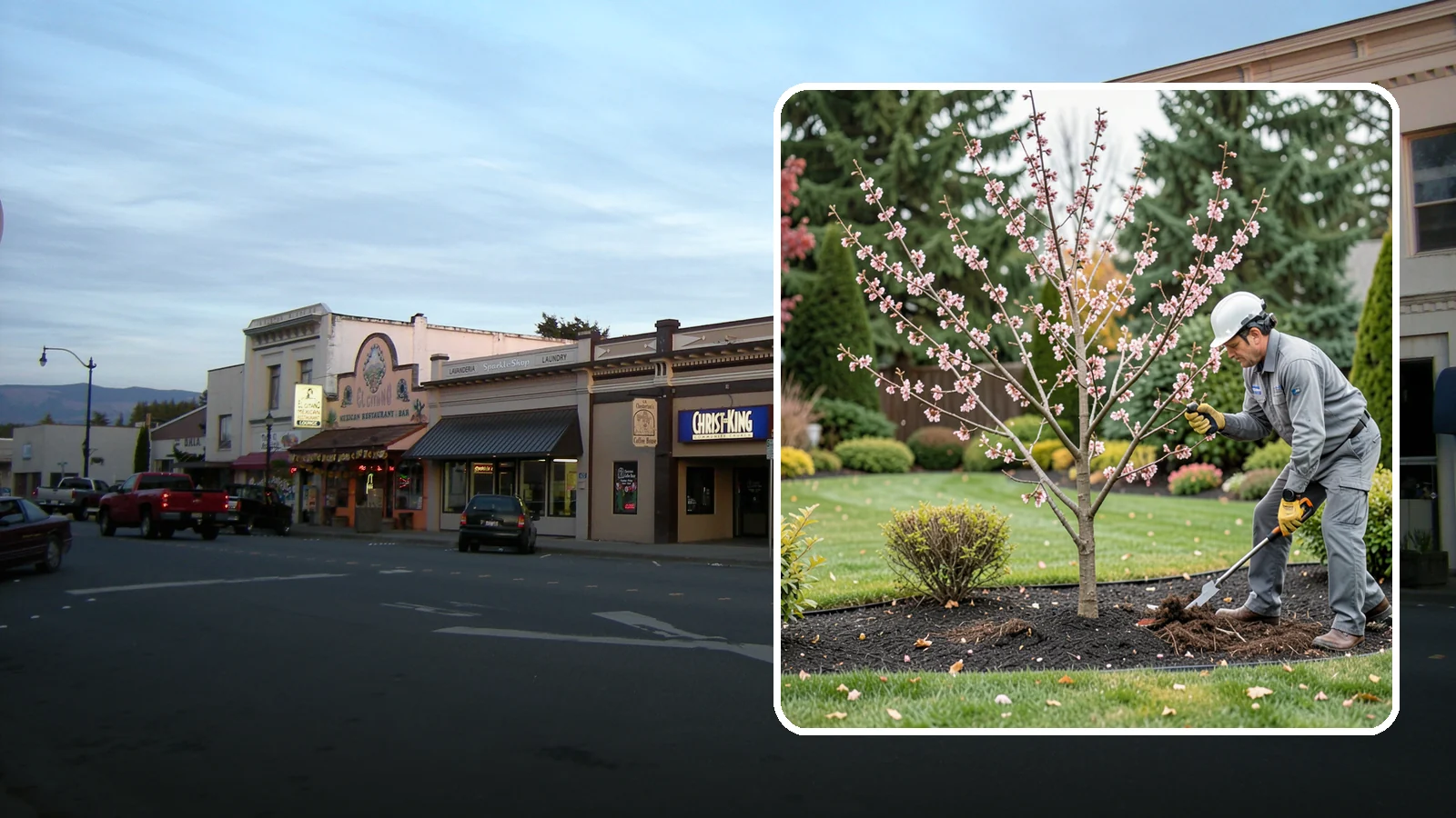 Flowering Cherry Pruning in Burlington, Skagit County, WA - Gentle pruning for ornamental flowering cherries that protects the spring show and tree health.