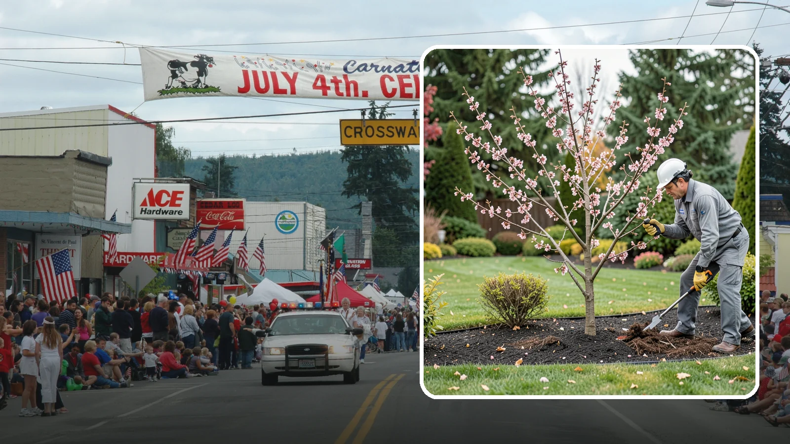 Flowering Cherry Pruning in Carnation, King County, WA - Gentle pruning for ornamental flowering cherries that protects the spring show and tree health.