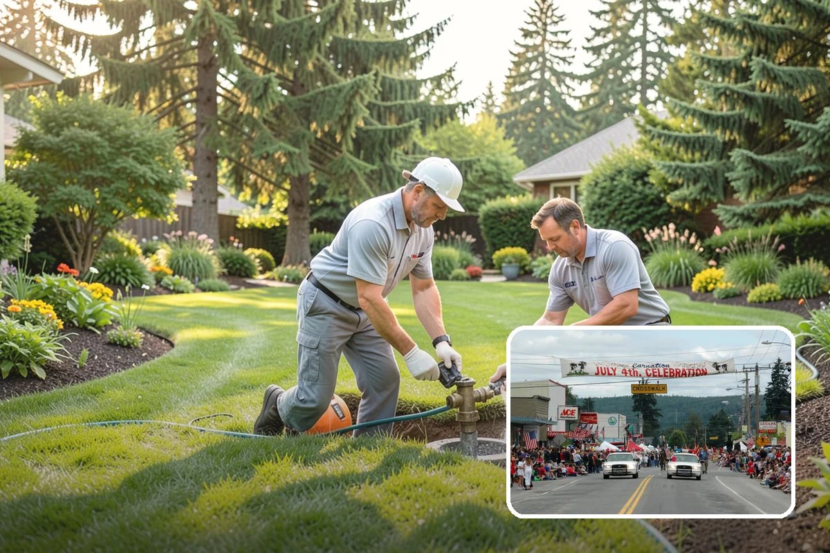Flowering Cherry Pruning in Carnation, King County, WA - Protects the spring bloom display
