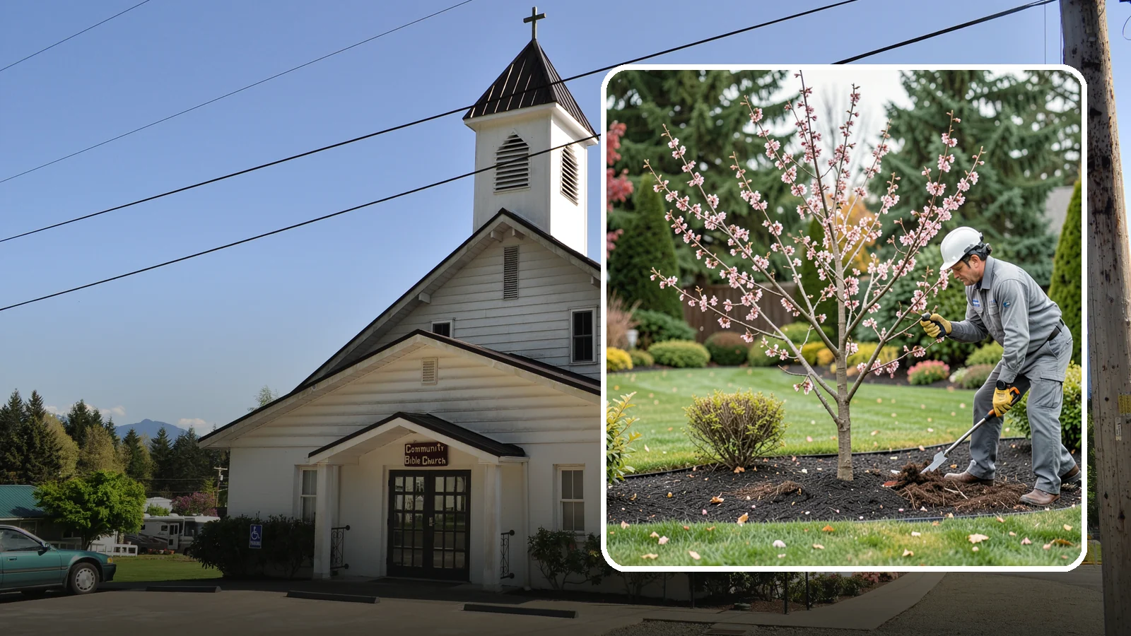 Flowering Cherry Pruning in Concrete, Skagit County, WA - Gentle pruning for ornamental flowering cherries that protects the spring show and tree health.