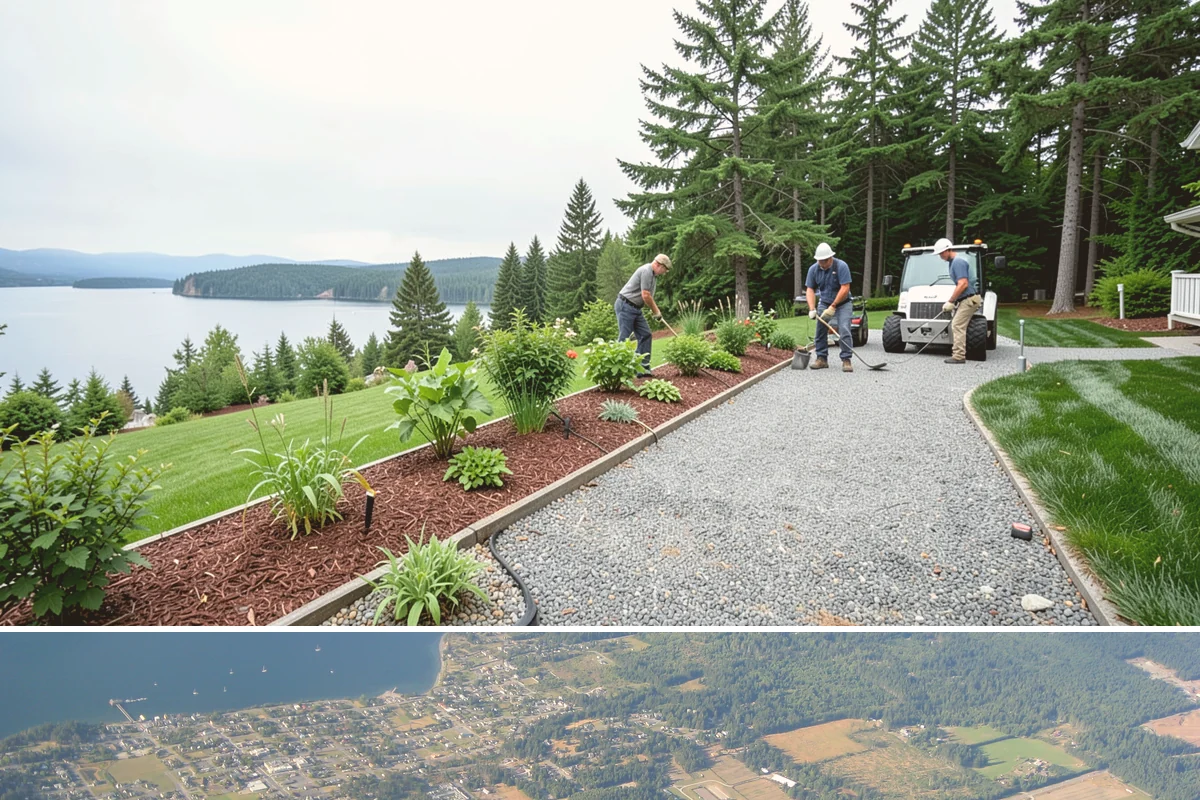 Flowering Cherry Pruning in Coupeville, Island County, WA - Best pruned right after flowering to protect next year's buds.