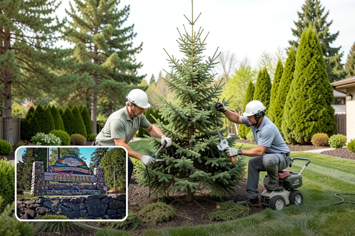 Flowering Cherry Pruning in Eatonville, Pierce County, WA - Protects the spring bloom display