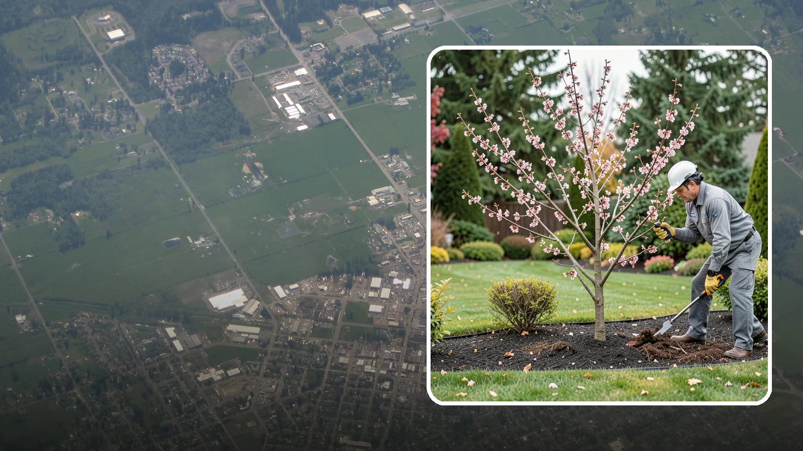 Flowering Cherry Pruning in Enumclaw, King County, WA - Gentle pruning for ornamental flowering cherries that protects the spring show and tree health.