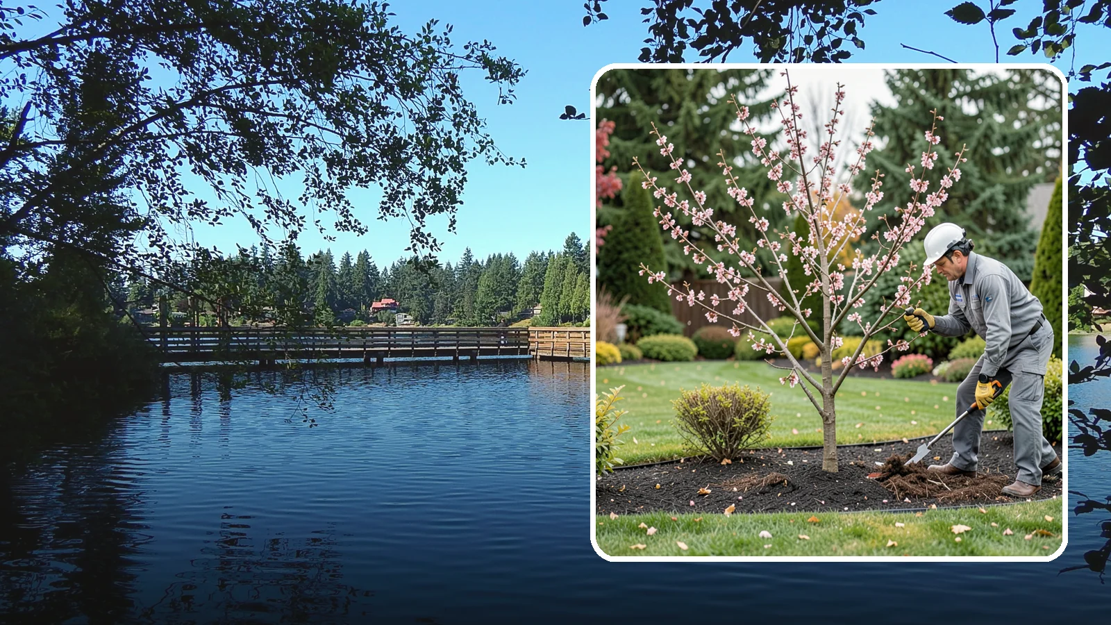 Flowering Cherry Pruning in Federal Way, King County, WA - Gentle pruning for ornamental flowering cherries that protects the spring show and tree health.