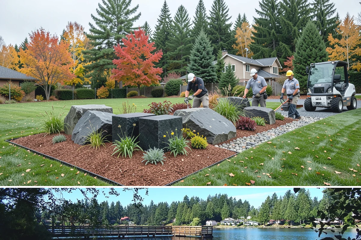 Flowering Cherry Pruning in Federal Way, King County, WA - Best pruned right after flowering to protect next year's buds.