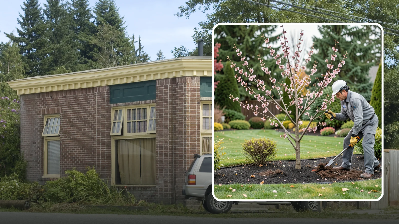 Flowering Cherry Pruning in Hamilton, Skagit County, WA - Gentle pruning for ornamental flowering cherries that protects the spring show and tree health.