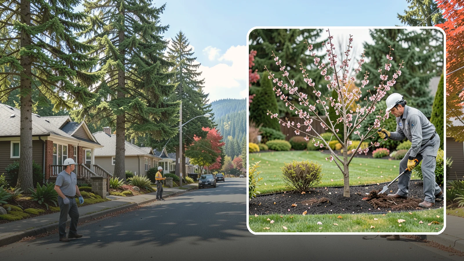 Flowering Cherry Pruning in Hunts Point, King County, WA - Gentle pruning for ornamental flowering cherries that protects the spring show and tree health.