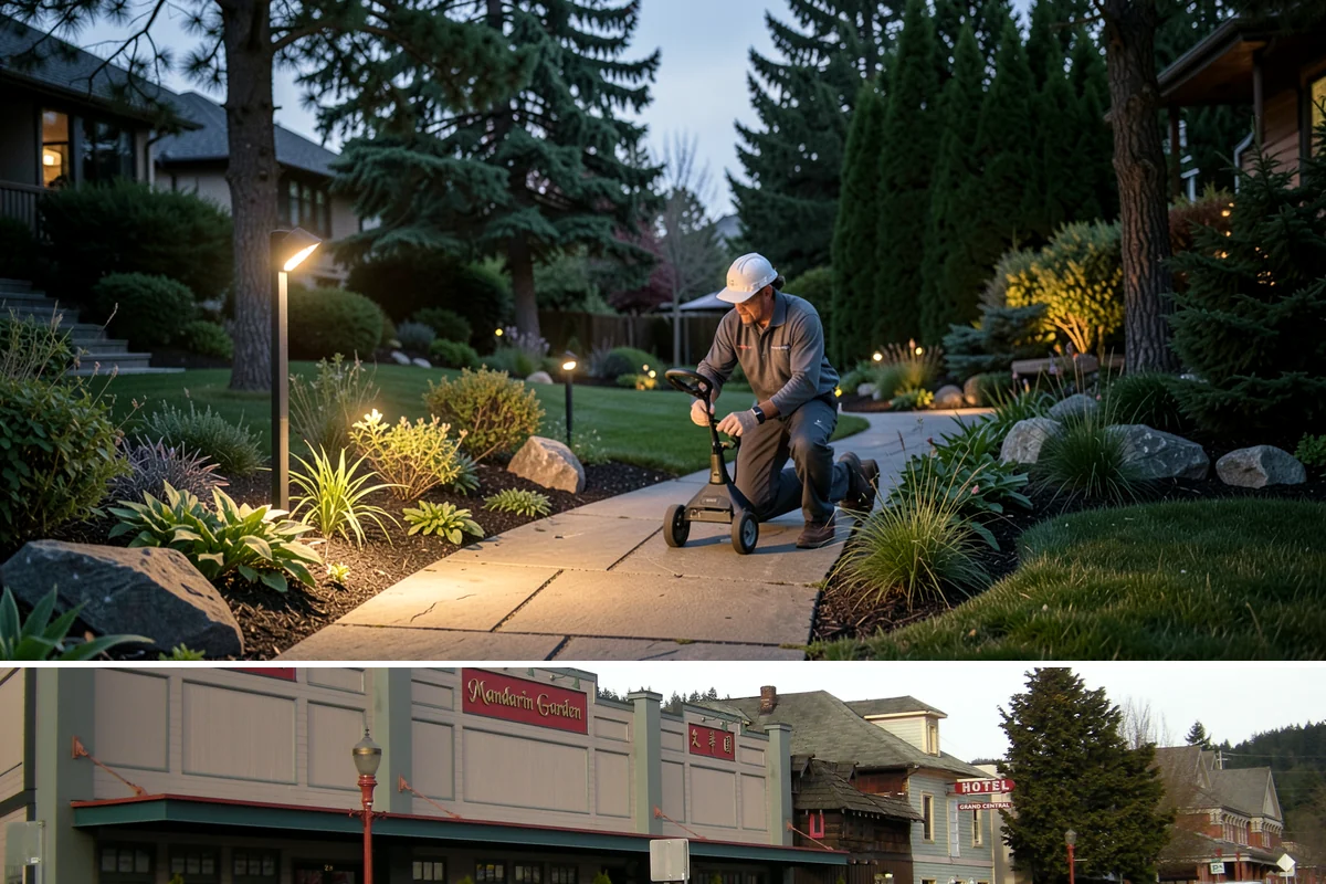 Flowering Cherry Pruning in Issaquah, King County, WA - Best pruned right after flowering to protect next year's buds.