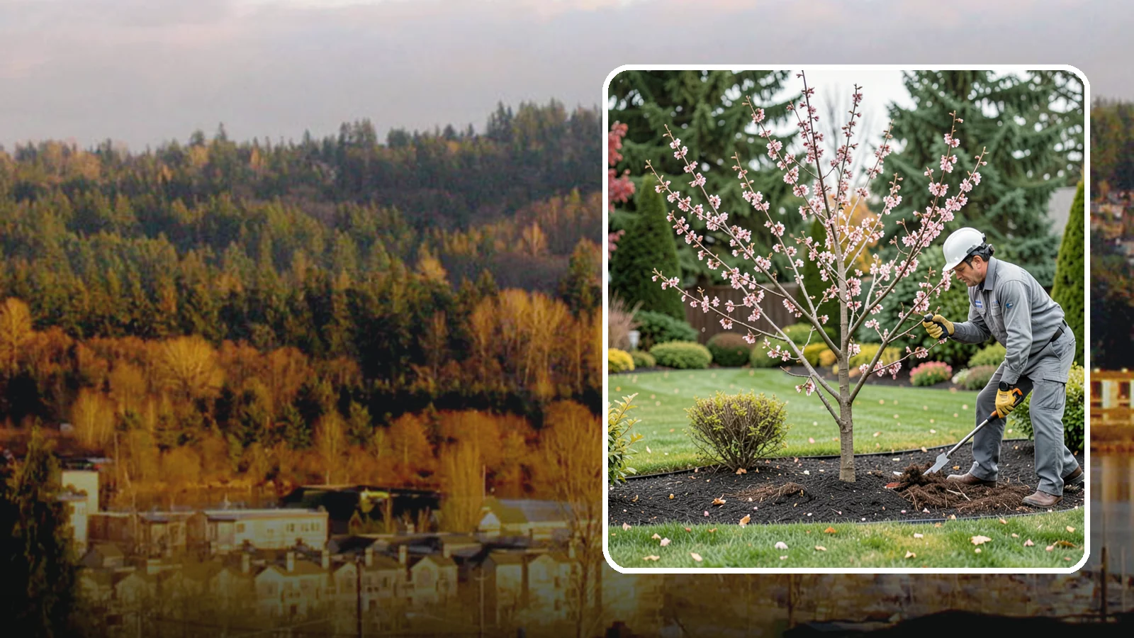 Flowering Cherry Pruning in Kenmore, King County, WA - Gentle pruning for ornamental flowering cherries that protects the spring show and tree health.