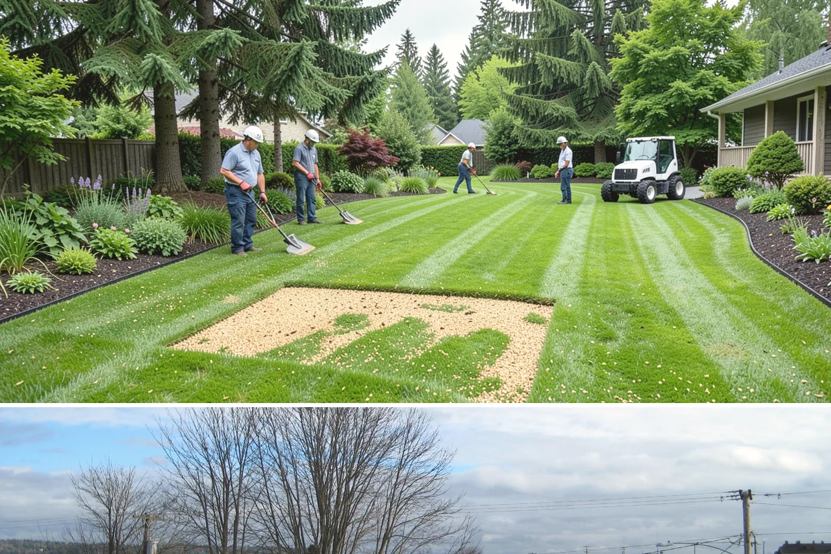 Flowering Cherry Pruning in Langley, Island County, WA - Best pruned right after flowering to protect next year's buds.