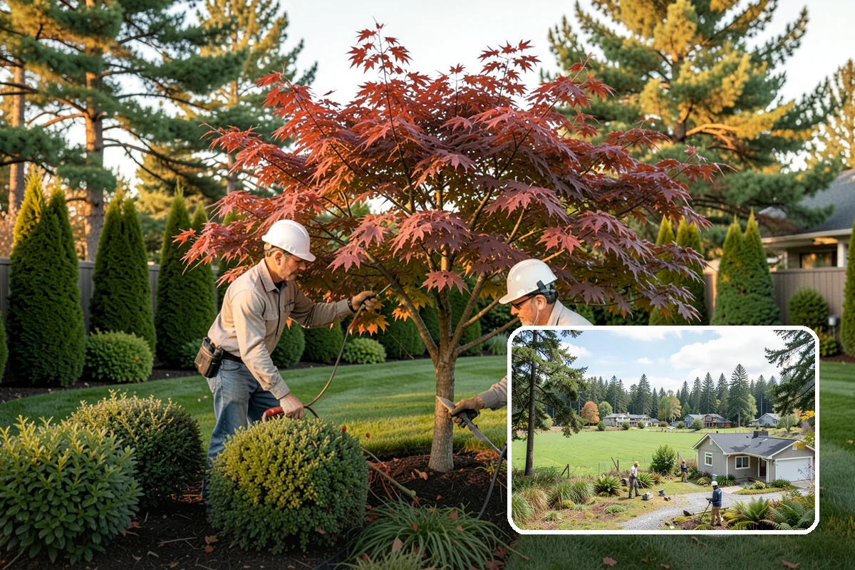 Flowering Cherry Pruning in Lyman, Skagit County, WA - Protects the spring bloom display