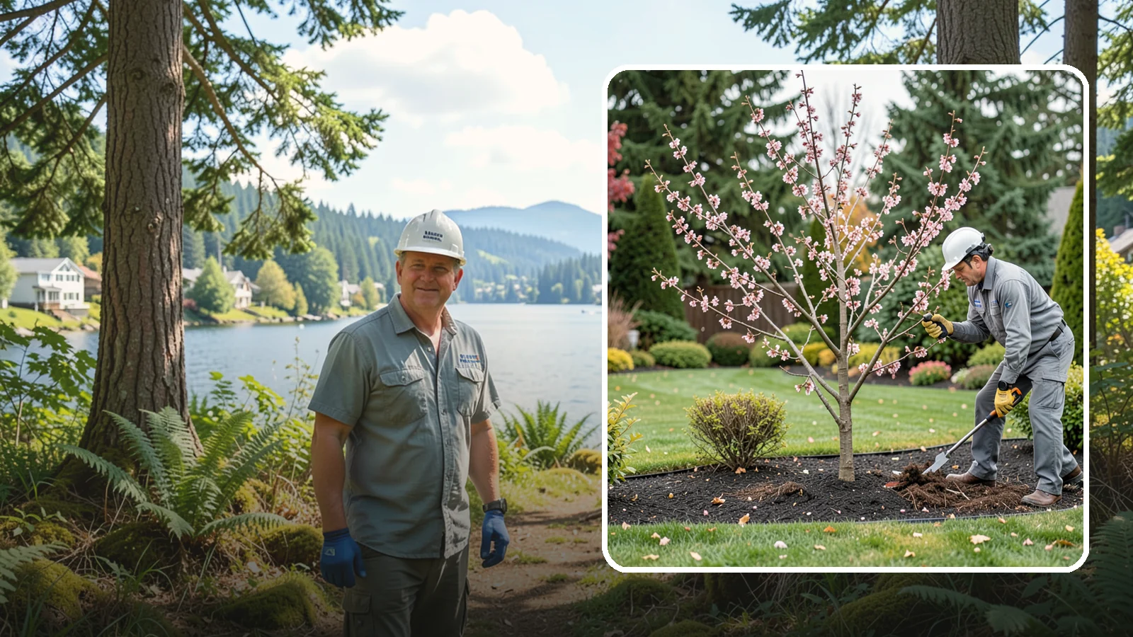 Flowering Cherry Pruning in Milton, King County, WA - Gentle pruning for ornamental flowering cherries that protects the spring show and tree health.