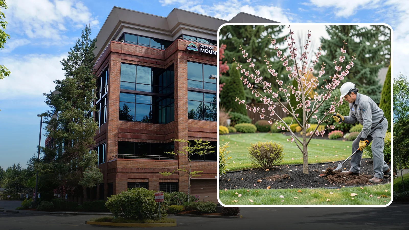 Flowering Cherry Pruning in Mountlake Terrace, Snohomish County, WA - Gentle pruning for ornamental flowering cherries that protects the spring show and tree health.