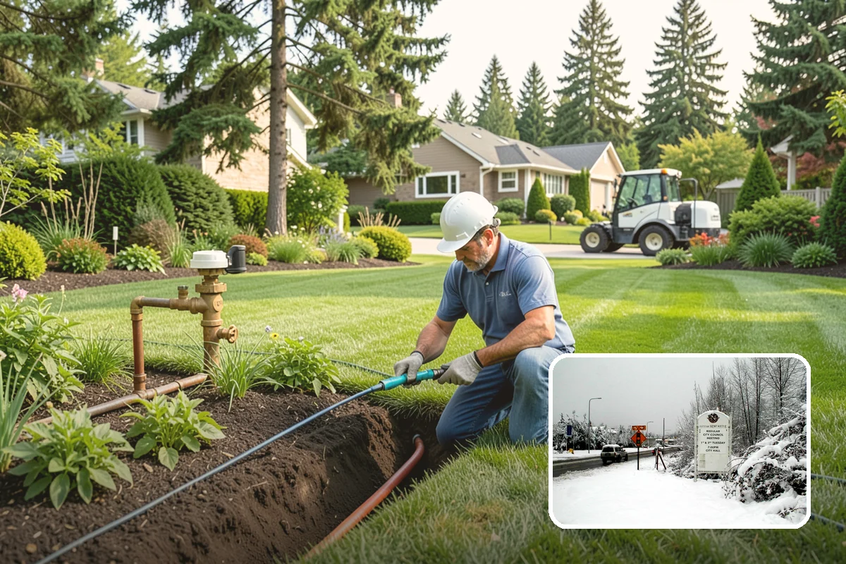 Flowering Cherry Pruning in Newcastle, King County, WA - Protects the spring bloom display