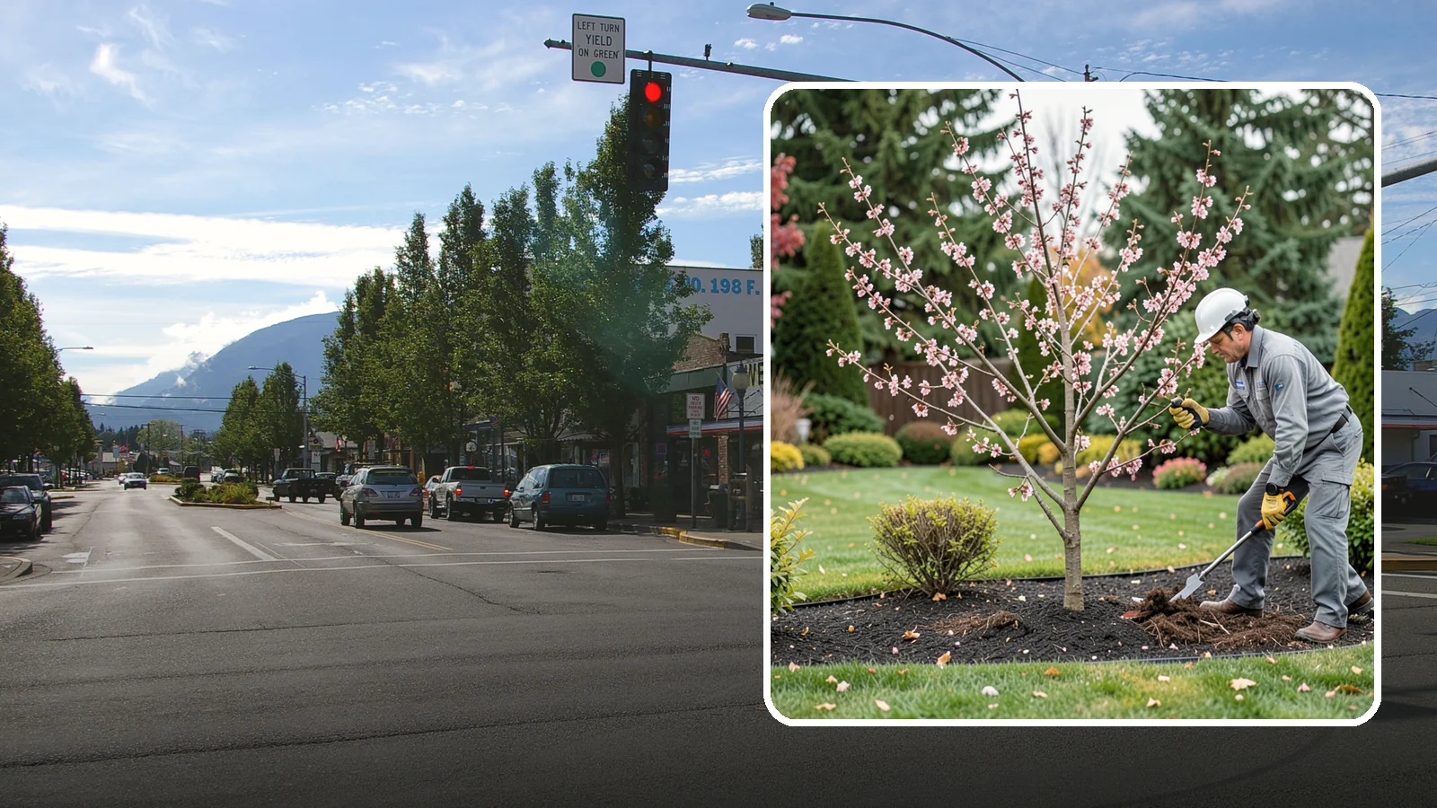 Flowering Cherry Pruning in North Bend, King County, WA - Gentle pruning for ornamental flowering cherries that protects the spring show and tree health.