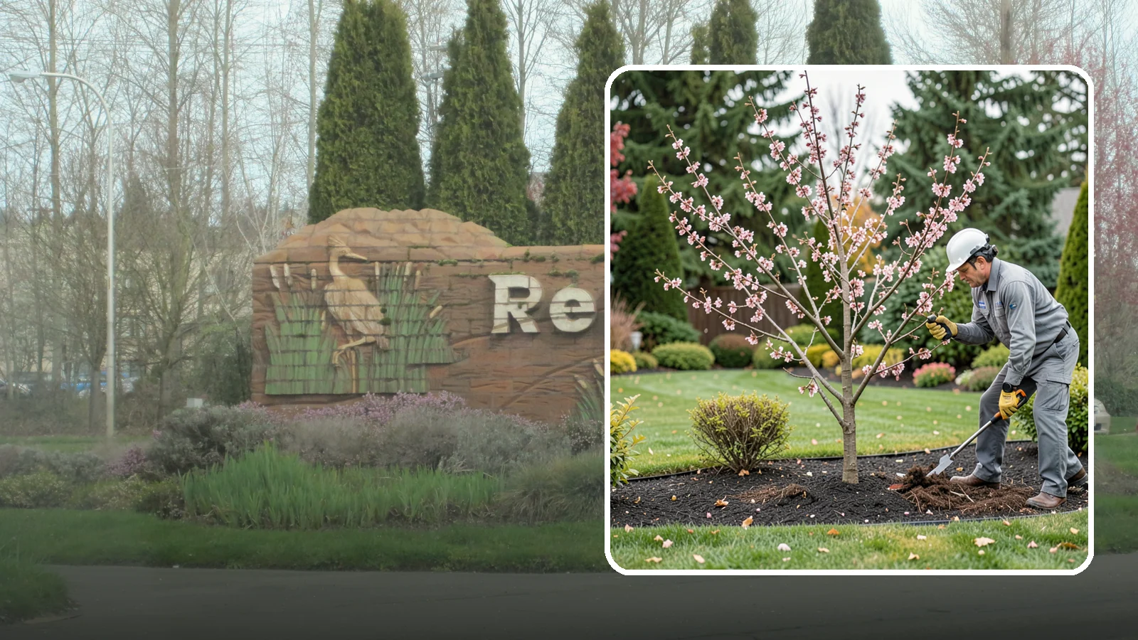 Flowering Cherry Pruning in Renton, King County, WA - Gentle pruning for ornamental flowering cherries that protects the spring show and tree health.