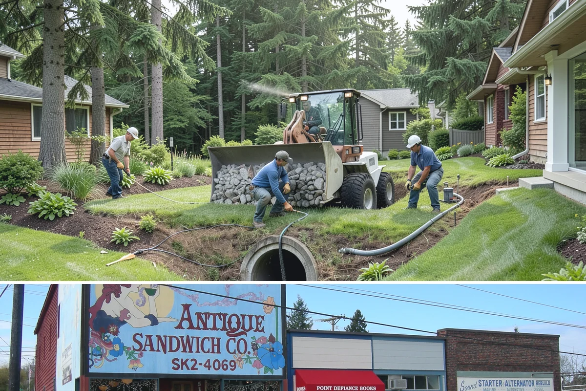 Flowering Cherry Pruning in Ruston, Pierce County, WA - Best pruned right after flowering to protect next year's buds.