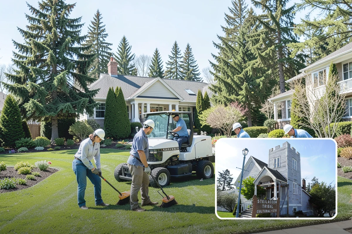 Flowering Cherry Pruning in Steilacoom, Pierce County, WA - Protects the spring bloom display