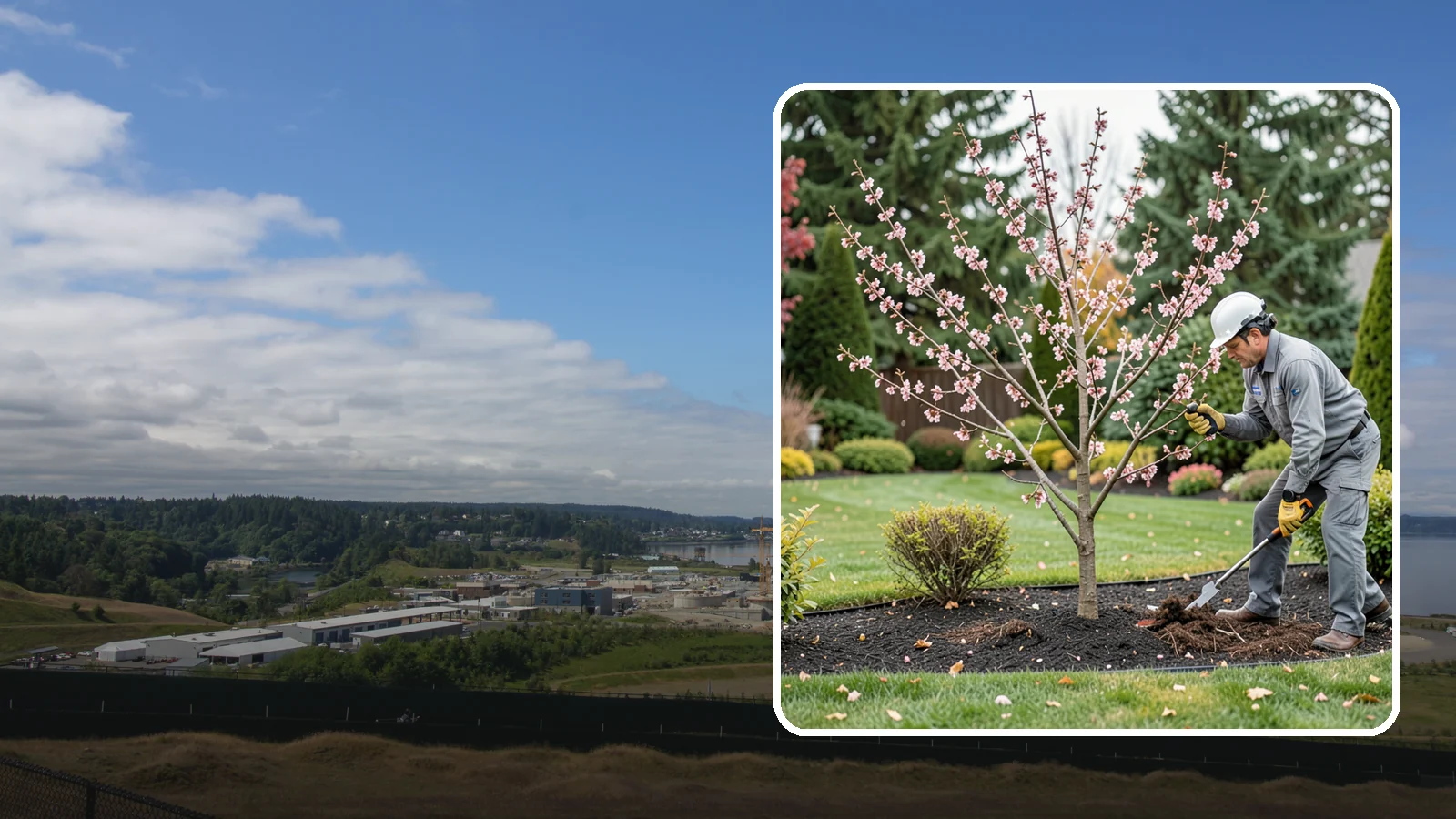 Flowering Cherry Pruning in University Place, Pierce County, WA - Gentle pruning for ornamental flowering cherries that protects the spring show and tree health.