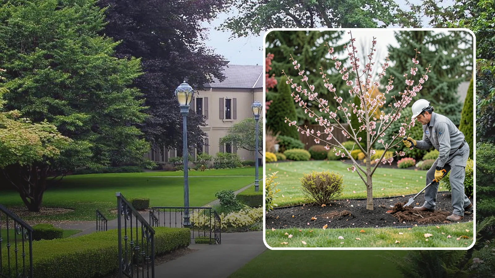 Flowering Cherry Pruning in Woodinville, King County, WA - Gentle pruning for ornamental flowering cherries that protects the spring show and tree health.