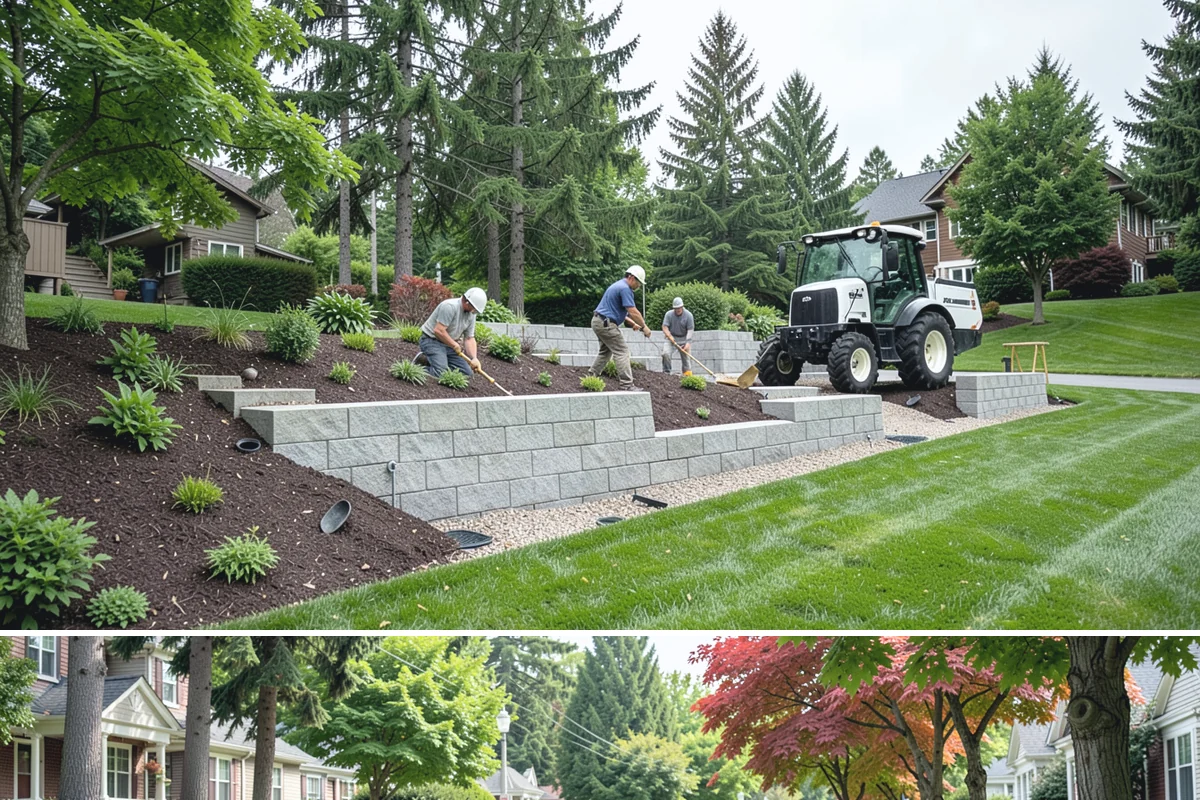 Footing Drain Installation in Beaux Arts Village, King County, WA - Best scheduled in the drier summer season when deep foundation excavation stays stable and the work zone remains workable.