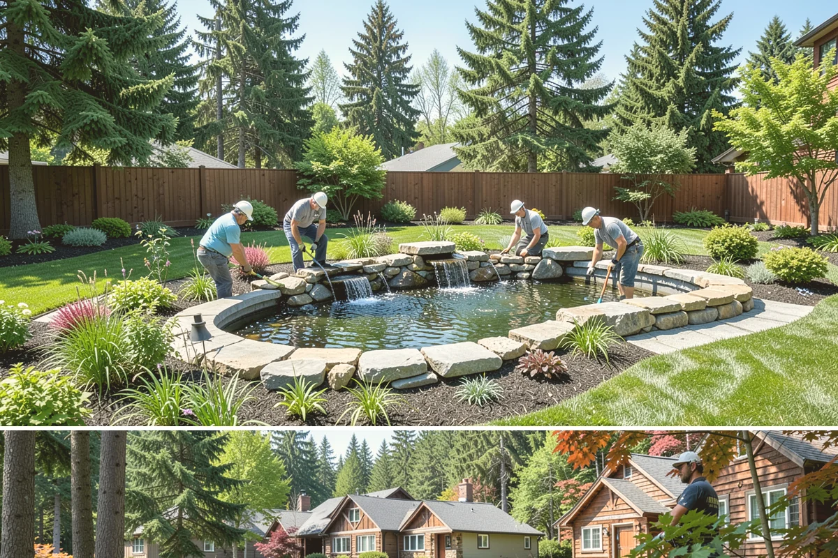 Footing Drain Installation in Edgewood, Pierce County, WA - Best scheduled in the drier summer season when deep foundation excavation stays stable and the work zone remains workable.