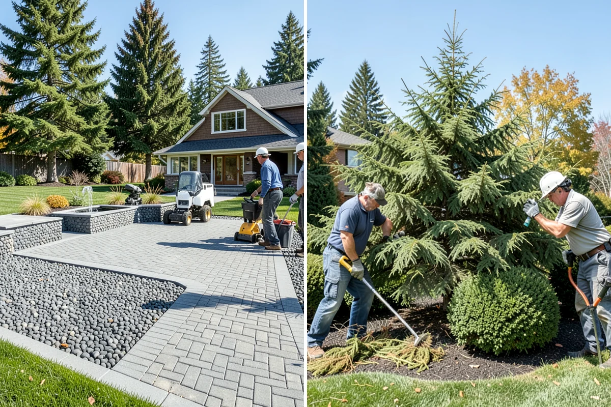 Footing Drain Installation in Enumclaw, King County, WA - Excavate along the foundation down to the footing level