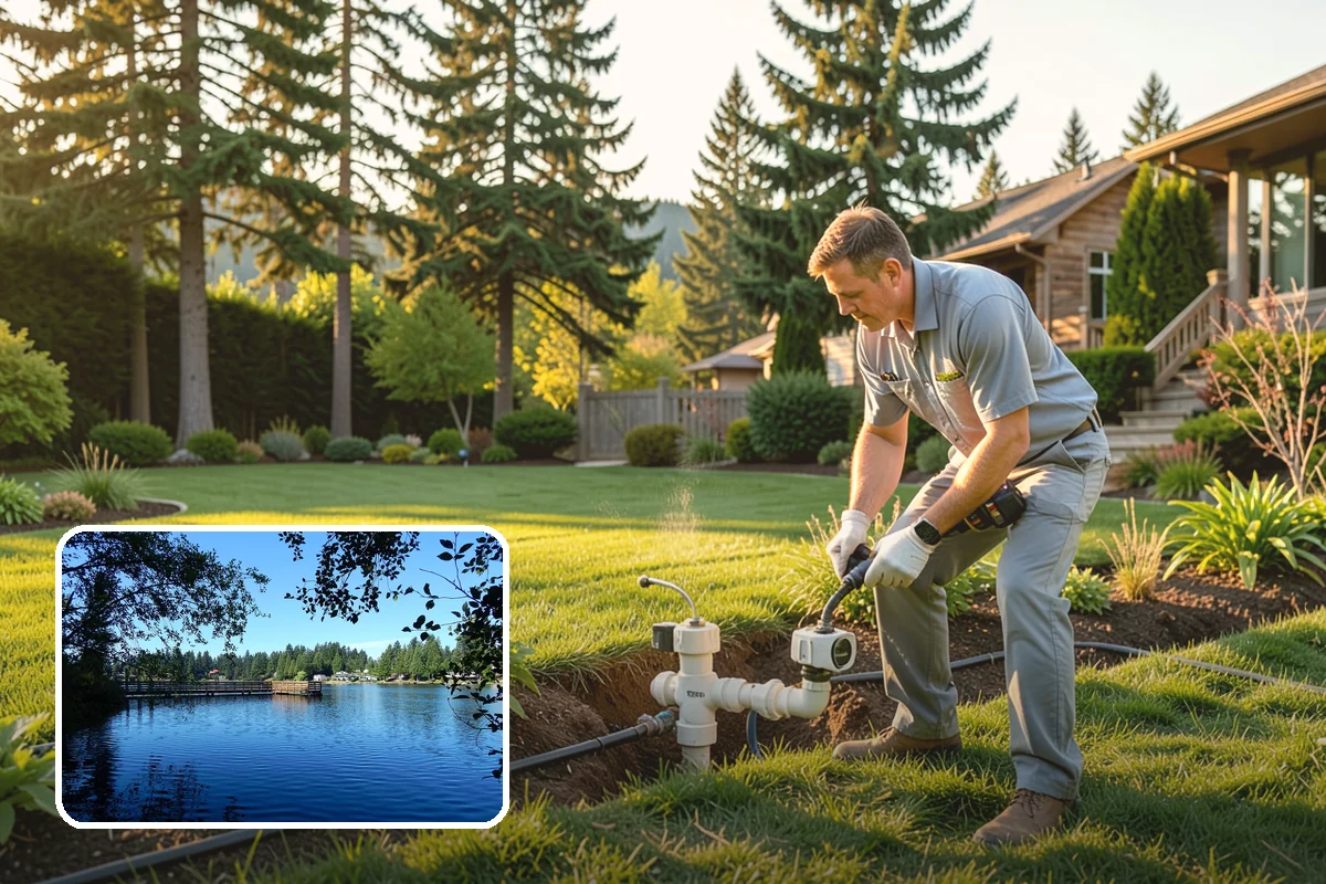 Footing Drain Installation in Federal Way, King County, WA - Relieves hydrostatic pressure on foundation walls