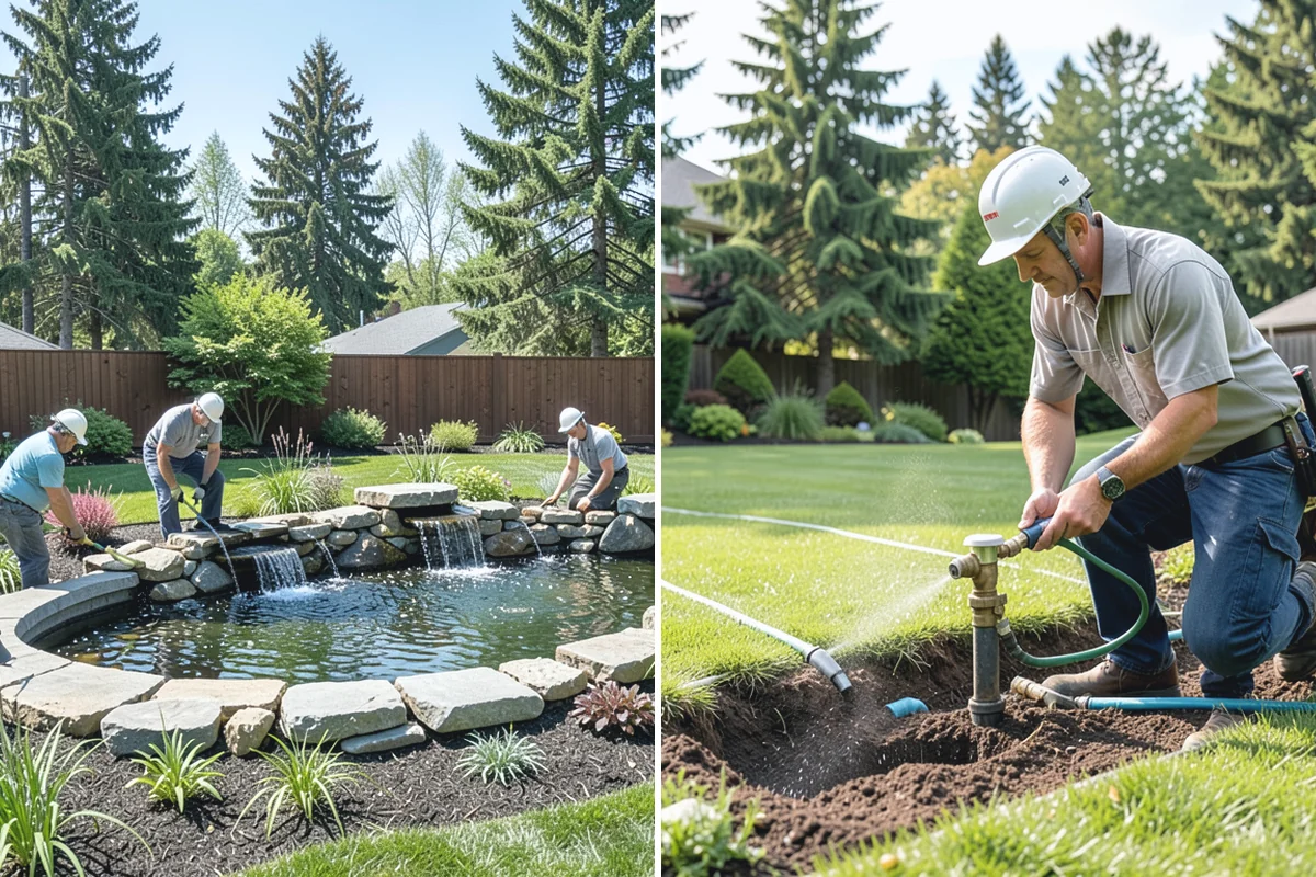 Footing Drain Installation in Granite Falls, Snohomish County, WA - Excavate along the foundation down to the footing level