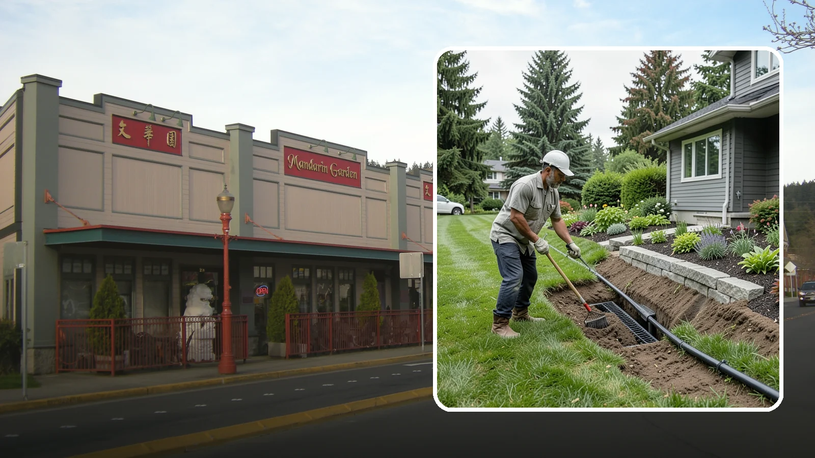 Footing Drain Installation in Issaquah, King County, WA - We install perimeter footing drains around your foundation to collect subsurface water and keep it away from basement and...
