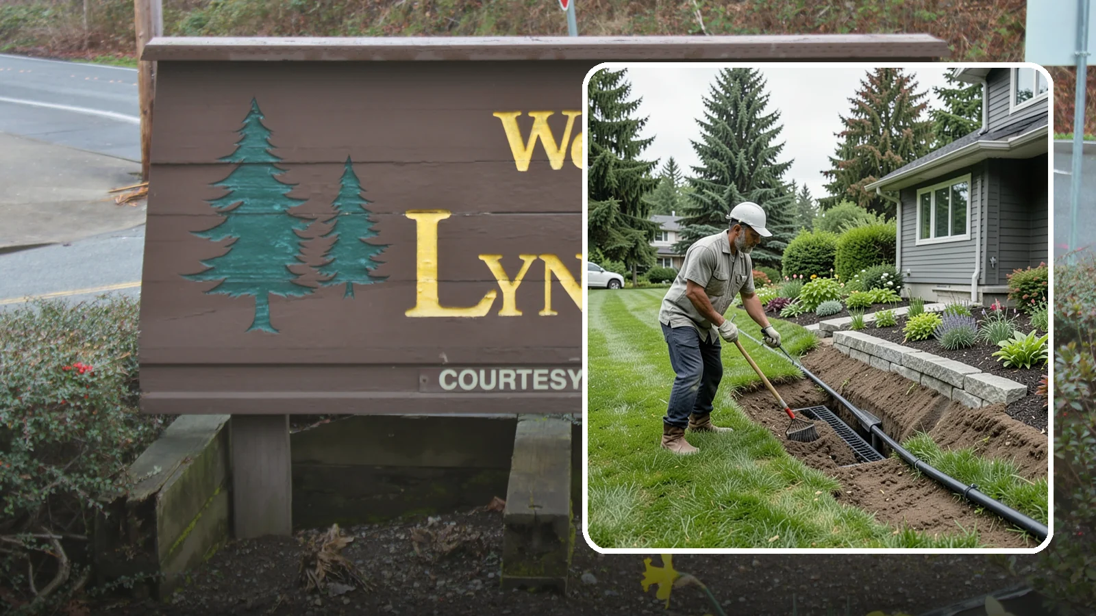 Footing Drain Installation in Lynnwood, Snohomish County, WA - We install perimeter footing drains around your foundation to collect subsurface water and keep it away from basement and...