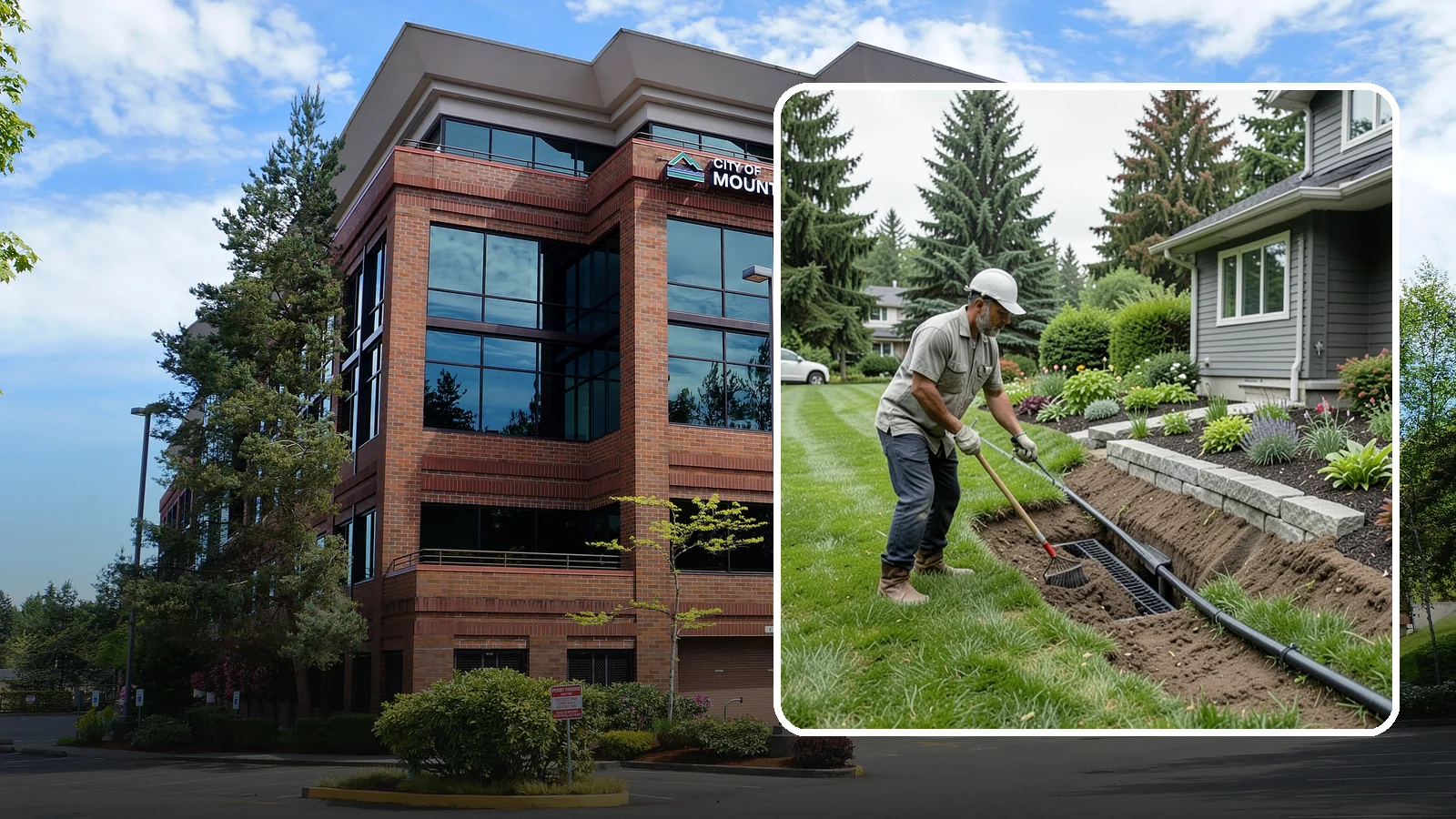 Footing Drain Installation in Mountlake Terrace, Snohomish County, WA - We install perimeter footing drains around your foundation to collect subsurface water and keep it away from basement and...