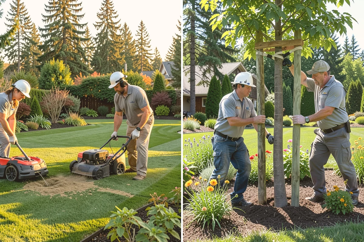 Footing Drain Installation in Orting, Pierce County, WA - Excavate along the foundation down to the footing level