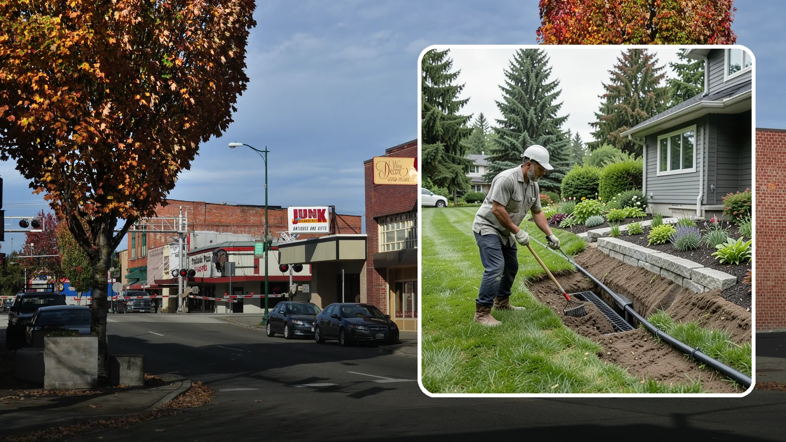 Footing Drain Installation in Puyallup, Pierce County, WA - We install perimeter footing drains around your foundation to collect subsurface water and keep it away from basement and...