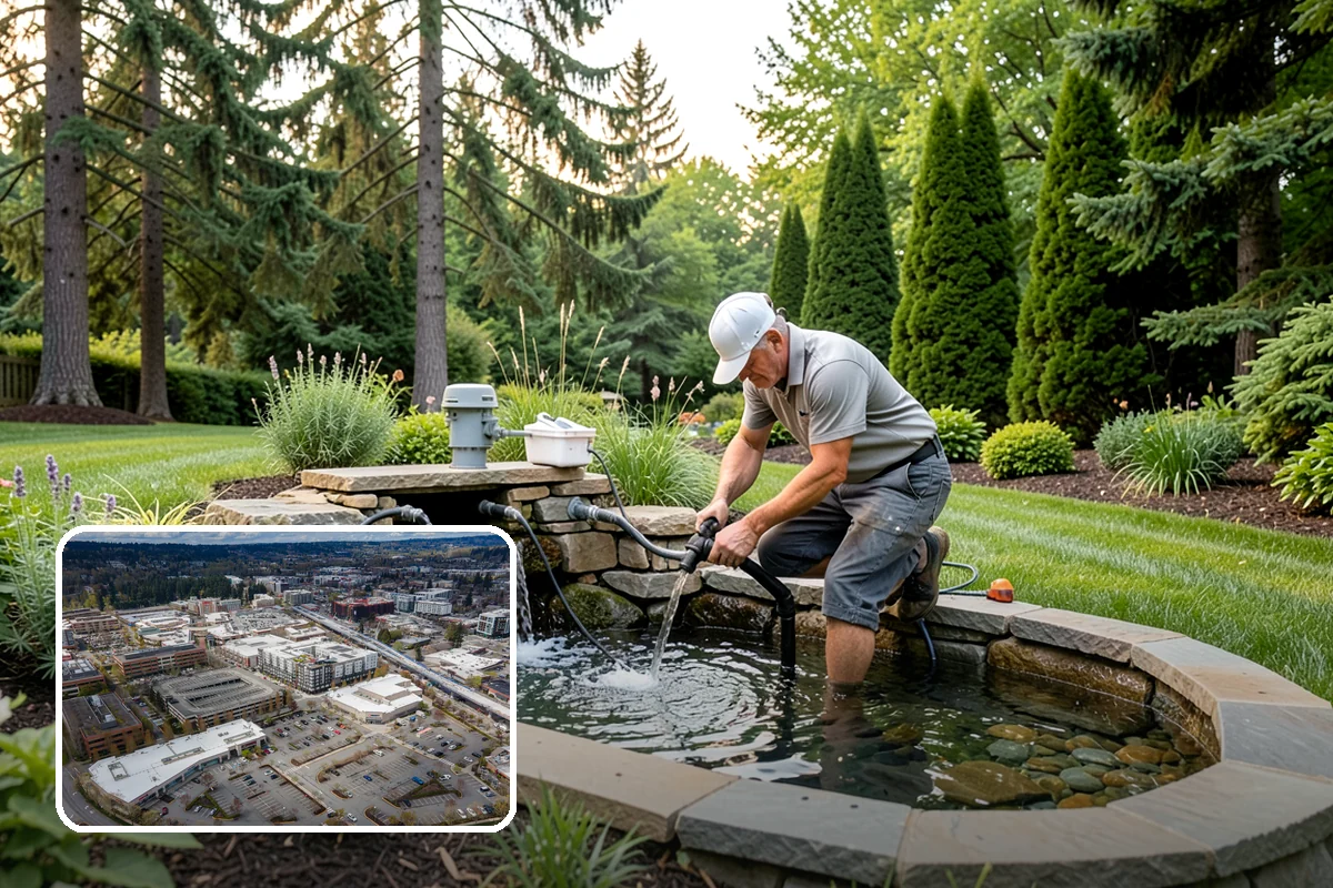 Footing Drain Installation in Redmond, King County, WA - Relieves hydrostatic pressure on foundation walls