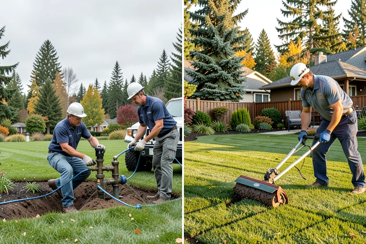Footing Drain Installation in Sedro-Woolley, Skagit County, WA - Excavate along the foundation down to the footing level