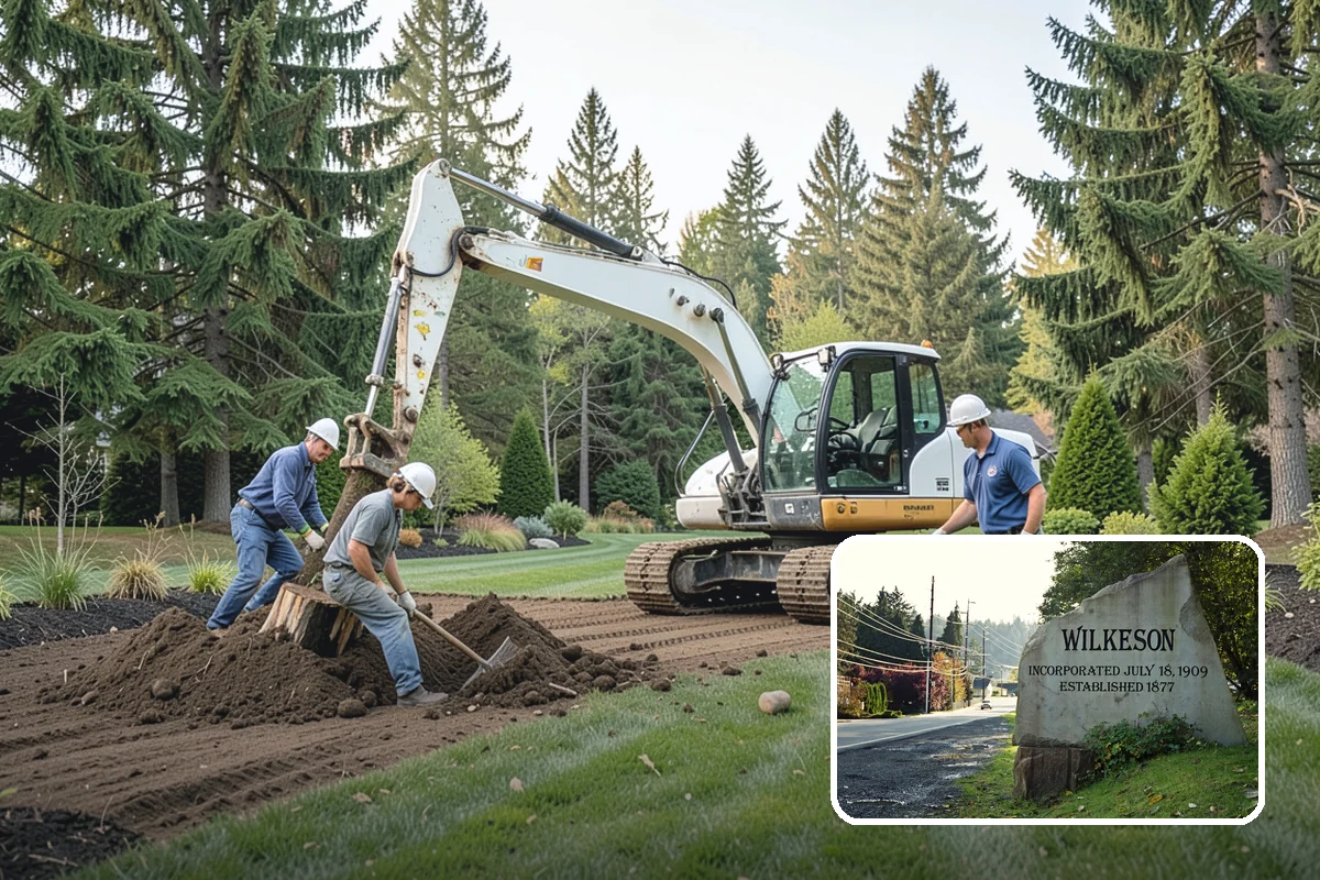 Footing Drain Installation in Wilkeson, Pierce County, WA - Relieves hydrostatic pressure on foundation walls