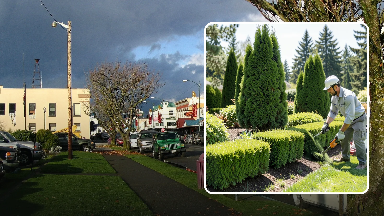 Formal Hedge Trimming in Arlington, Snohomish County, WA - Precision formal hedge trimming that delivers the crisp, level lines and sharp geometry a manicured landscape demands.