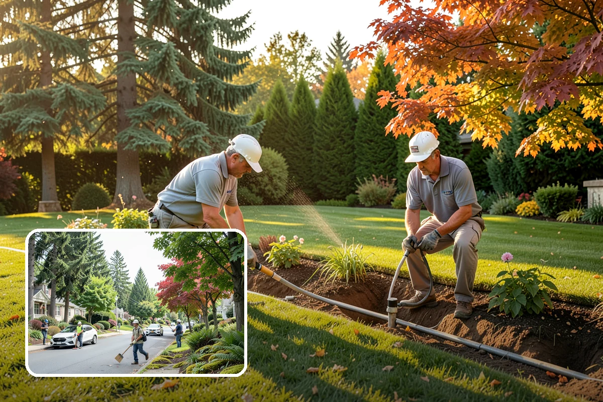 Formal Hedge Trimming in Beaux Arts Village, King County, WA - Delivers crisp, level, geometric lines