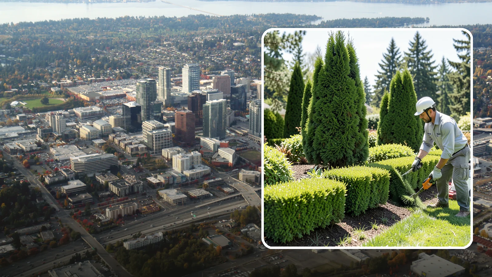 Formal Hedge Trimming in Bellevue, King County, WA - Precision formal hedge trimming that delivers the crisp, level lines and sharp geometry a manicured landscape demands.