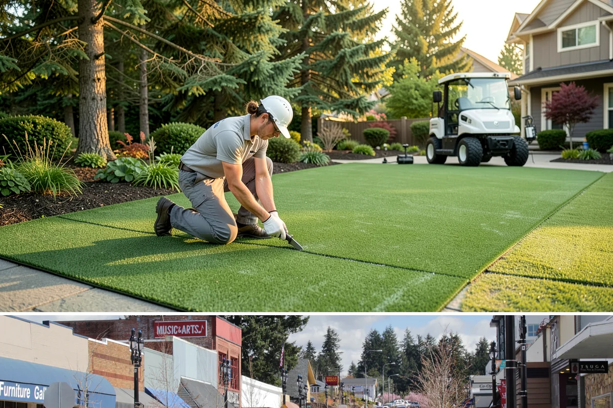 Formal Hedge Trimming in Bothell, King County, WA - Shape in late spring and again in mid-to-late summer to keep formal lines crisp through the growing season.