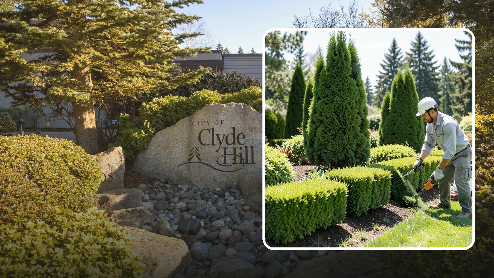 Formal Hedge Trimming in Clyde Hill, King County, WA - Precision formal hedge trimming that delivers the crisp, level lines and sharp geometry a manicured landscape demands.