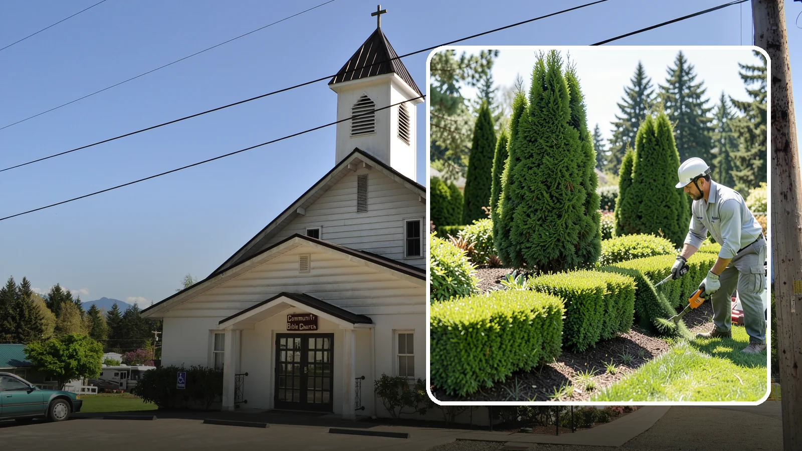 Formal Hedge Trimming in Concrete, Skagit County, WA - Precision formal hedge trimming that delivers the crisp, level lines and sharp geometry a manicured landscape demands.
