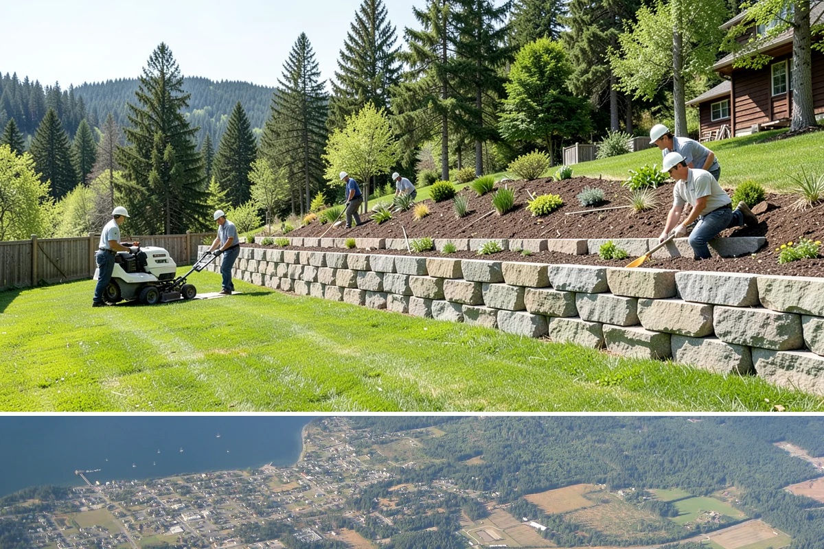 Formal Hedge Trimming in Coupeville, Island County, WA - Shape in late spring and again in mid-to-late summer to keep formal lines crisp through the growing season.