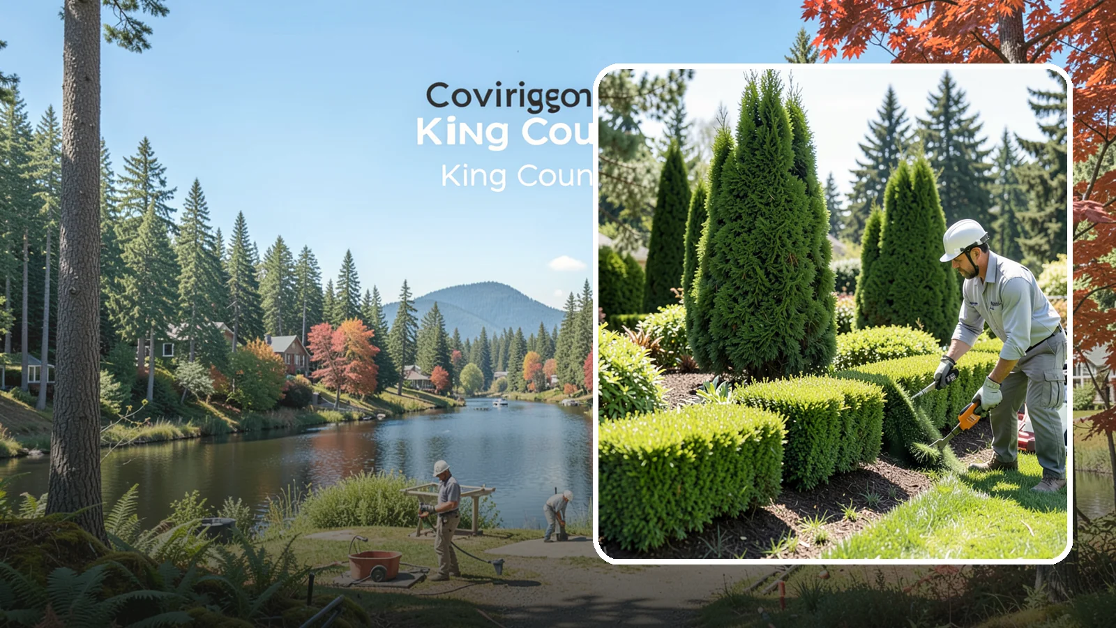 Formal Hedge Trimming in Covington, King County, WA - Precision formal hedge trimming that delivers the crisp, level lines and sharp geometry a manicured landscape demands.