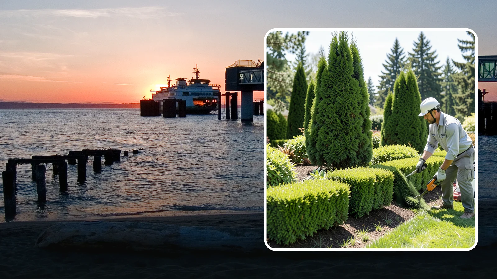 Formal Hedge Trimming in Edmonds, Snohomish County, WA - Precision formal hedge trimming that delivers the crisp, level lines and sharp geometry a manicured landscape demands.