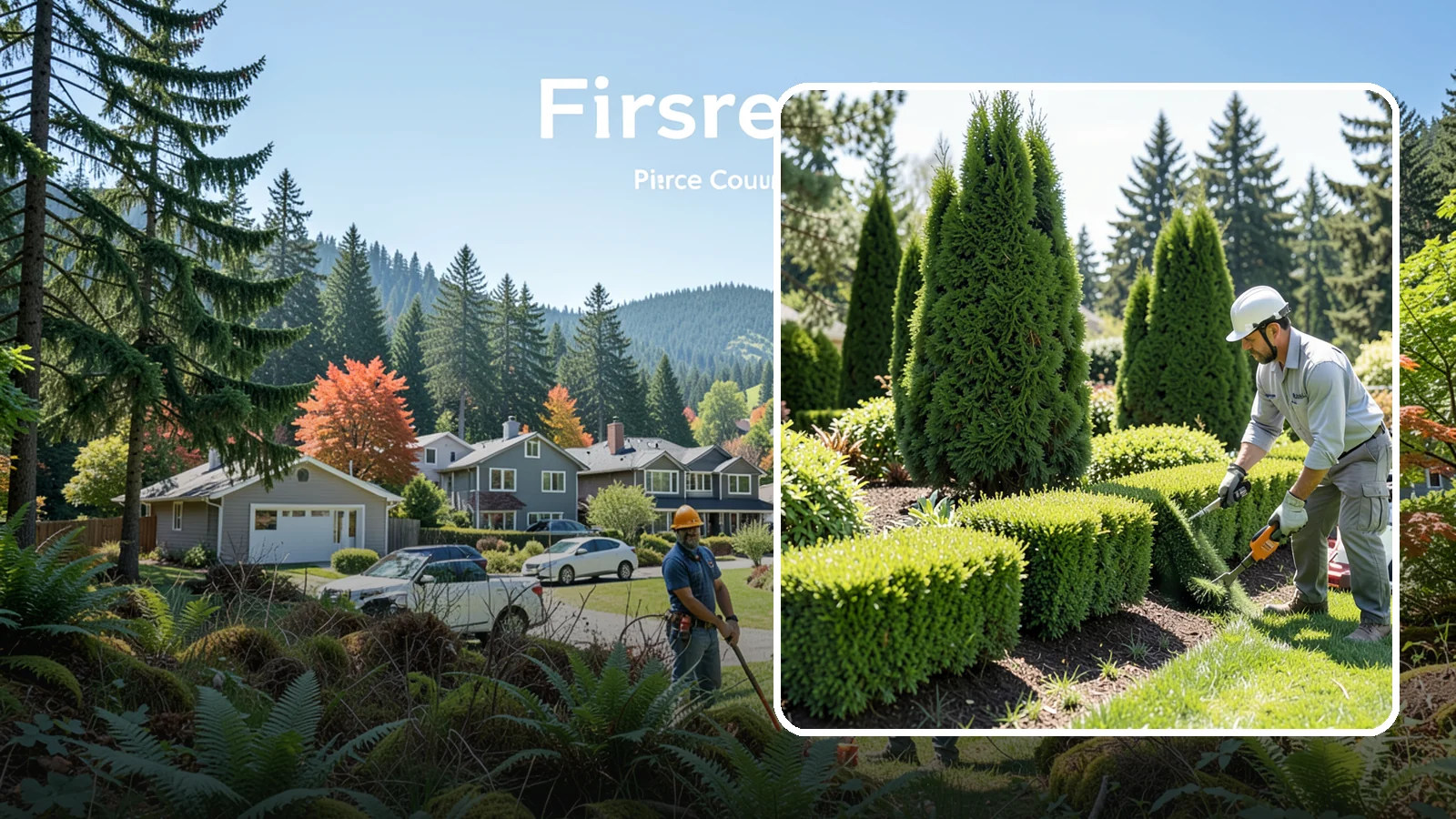 Formal Hedge Trimming in Fircrest, Pierce County, WA - Precision formal hedge trimming that delivers the crisp, level lines and sharp geometry a manicured landscape demands.