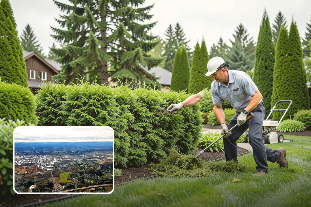 Formal Hedge Trimming in Kent, King County, WA - Delivers crisp, level, geometric lines